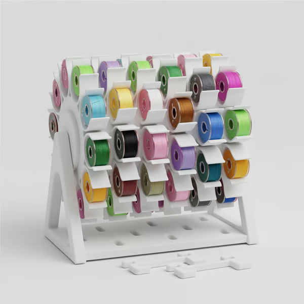 🔥Last Day 49% OFF - 🧵Rotating Bobbin Thread Organizer