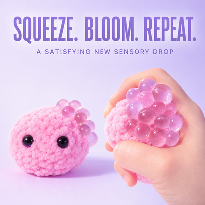 ✨Flumyr BubbleBloom™ – Viral Squeeze & Bloom Crochet Squishy