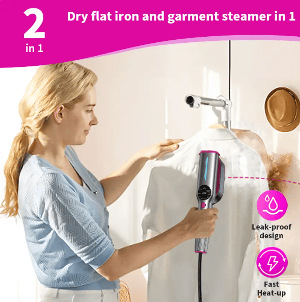 Garment Steamer for Clothes, Portable Travel Clothing Steamer Iron